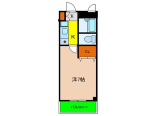 パ－ルエッグクノキの物件間取画像